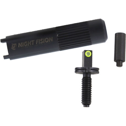 NIGHT FISION AR-15/10 TRITIUM ADJUSTABLE POST YELLOW DOT SG