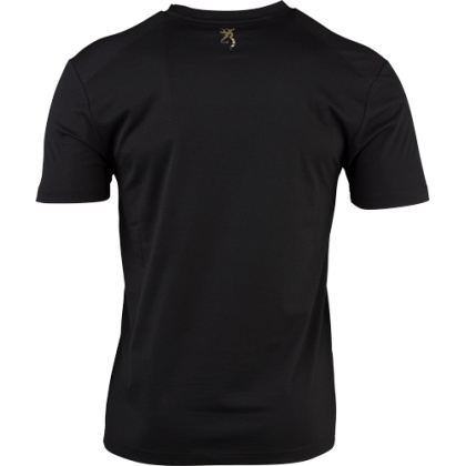 BROWNING SS PERF CAMP SHIRT WHITETAIL LOGO BLACK LARGE<