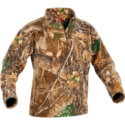 ARCTIC SHIELD HEAT ECHO SHERPA FLEECE 1/4 ZIP RT EDGE XX-LRG!