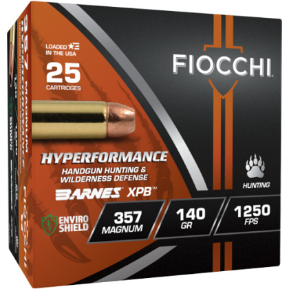 FIOCCHI 357 MAG 140GR XPB 25RD 8BX/CS !