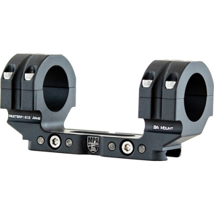 MPA SCOPE MOUNT BA 1-PC 35MM 1.125" 0 MOA BLACK