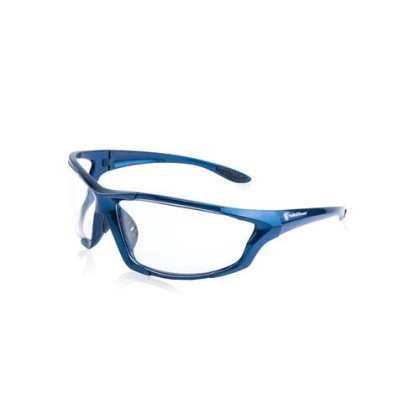 SMITH & WESSON MAJOR GLASSES BLUE FRAME CLEAR LENS*!