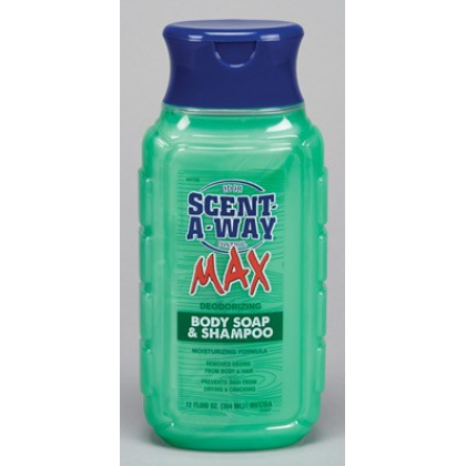 HS BODY WASH & SHAMPOO SCENT-A-WAY MAX 12FL OUNCES