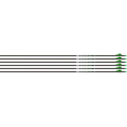 EASTON AXIS 5MM 400 W/ HALFOUT 6-PACK W/ 2" BLAZER VANES