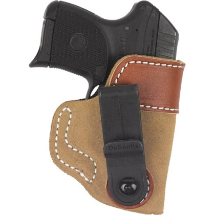 DESANTIS SOFT TUCK HOLSTER IWB RH LEATHER SHIELD 9/40/45 NAT