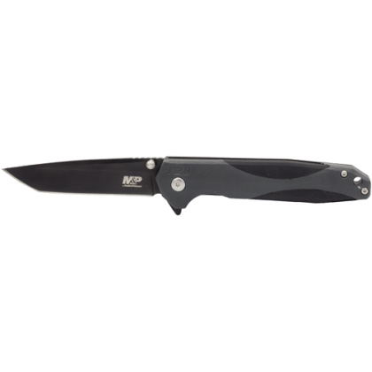 S&W KNIFE M&P M2.0 2-TONE CLIP FOLDER 3.5" TANTO FNGR FLIPPER