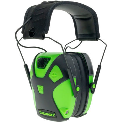 CALDWELL E-MAX PRO YOUTH ELECTRONIC EARMUFF NEON GREEN!