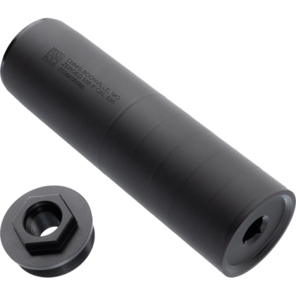 CMMG ZEROED 556 K 5.56X45 CALIBER SUPPRESSOR BLACK 5.5"