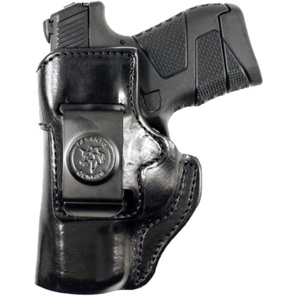 DESANTIS INSIDE HEAT HOLSTR LH IWB LEATHER S/A HELLCAT BLACK