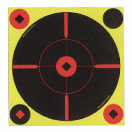 B/C TARGET SHOOT-N-C 8" CROSSHAIR BULL'S-EYE 6 TARGETS