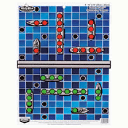 B/C TARGET PREGAME 12"X18" BATTLE AT SEA 8 TARGETS