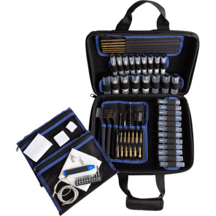GUNMASTER UNIVERSAL SOFT SIDE GUN CLEANING KIT 80 PCS.