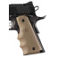 HOGUE GRIPS COLT GOVT MODEL W/FINGER GROOVES FDE