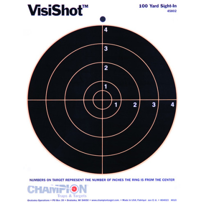 CHAMPION VISISHOT CIRCLE 8" TARGET 10-PK
