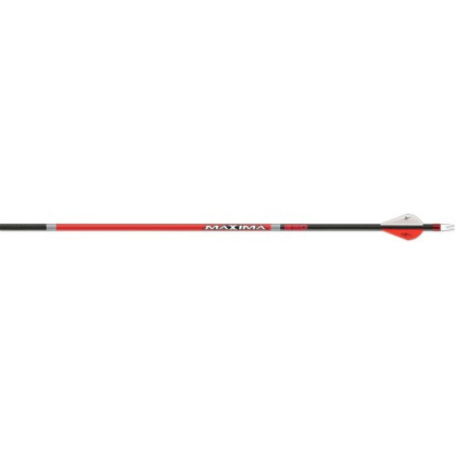 CARBON EXPRESS ARROW MAXIMA RED 350 W/2" VANES 6PK<