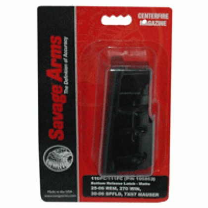 SAVAGE MAGAZINE 110FC/111FC .25-06/.270/.30-06 4RD BLUED