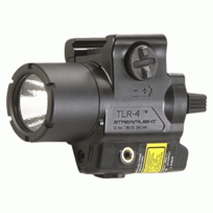 STREAMLIGHT TLR-4 LIGHT/LASER WHITE LED/RED LASER RAIL MOUNT