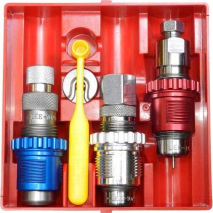 LEE CARBIDE 3-DIE SET & BREECH LOCK BUSHINGS 45 LONG COLT