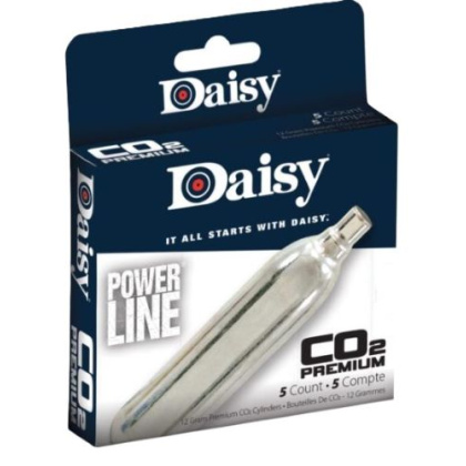 DAISY CO2 CYLINDER 12 GRAM 5-PACK                      2