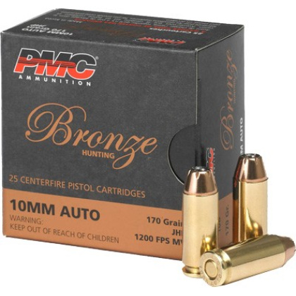 PMC 10MM 170GR JHP 25RD 20BX/CS