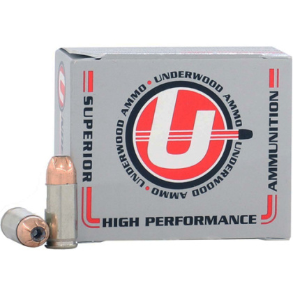 UNDERWOOD 45 ACP +P 230GR JHP 20RD 10BX/CS