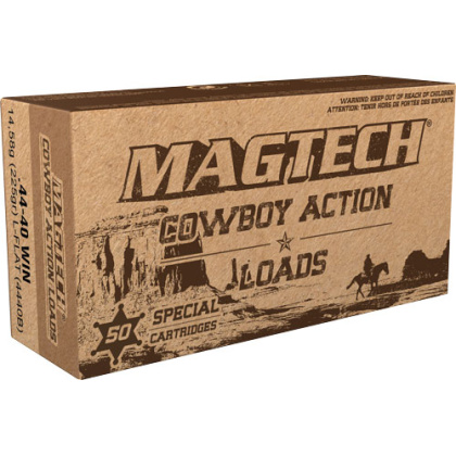 MAGTECH COWBOY 44-40 WIN 225GR LEAD-FP 50RD 20BX/CS