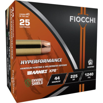 FIOCCHI 44 REM MAG 225GR XPB 25RD 8BX/CS !