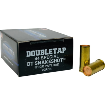 DOUBLETAP 44 SPL SNAKE SHOT 20RD 50BX/CS