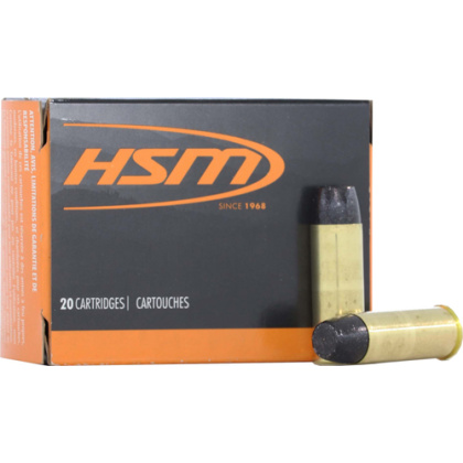 HSM SUBSONIC 500 SW MAG 590GR HARD CAST LEAD FN 20RD 20BX/CS