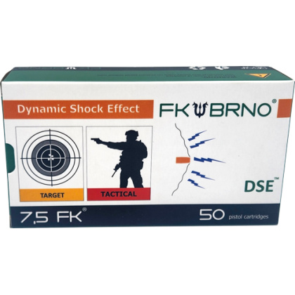 FK BRNO 7.5 F9 101GR FLAT NOSE 50RDS PER BOX LEAD FREE12BXCS<