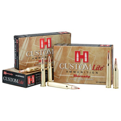 HORNADY CUSTOM LITE 7MM-08 REM 120GR SST 20RD 10BX/CS