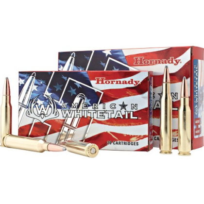 HORNADY WHITETAIL 6.5 CM 129GR INTERLOCK 20RD 10BX/CS