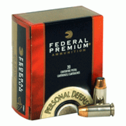 FEDERAL PREMIUM 40 SW 165GR HYDRA-SHOK JHP 20RD 25BX/CS