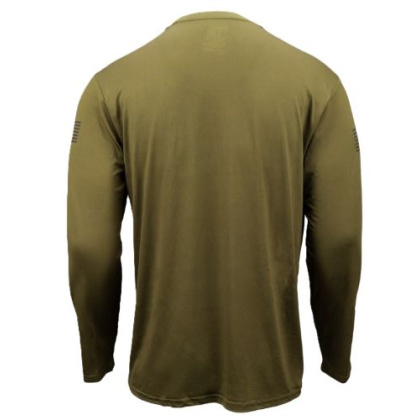 GLOCK PERFORMANCE LONG SLEEVE SHIRT 2XL MILITARY GREEN