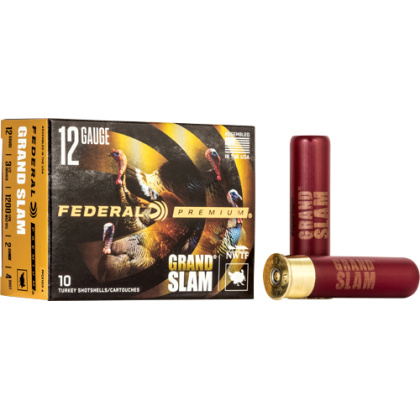 FEDERAL GRAND SLAM 12GA 3.5" 2OZ #4 10RD 5BX/CS