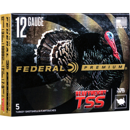 FEDERAL HEAVYWEIGHT TSS 12GA 3.5" 2-1/2OZ #7 & #9 5RD 10B/C