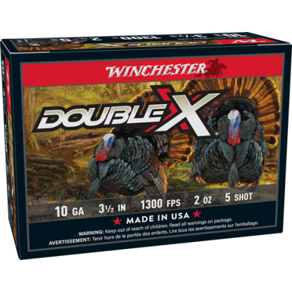 WINCHESTER DOUBLE-X 10GA 3.5" 2OZ #5 10RD 10BX/CS