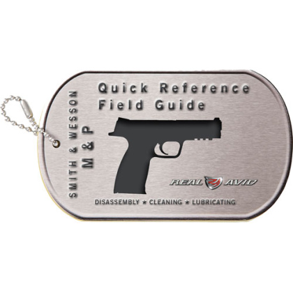 REAL AVID S&W M&P FIELD GUIDE S&W M&P MAINTENACE CARDS<