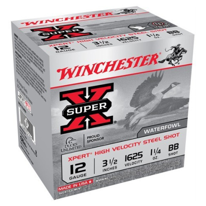 WINCHESTER XPERT STEEL 12GA 3.5" 1-1/40Z #BB 25RD 10BX/CS