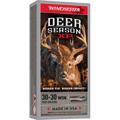 WINCHESTER DEER XP 30-30 WIN 150GR EXTREME PT 20RD 10BX/CS