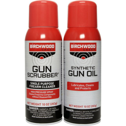 B/C GUN SCRUBBER & SYNTHETIC GUN OIL 10OZ. VALUE PACK KIT