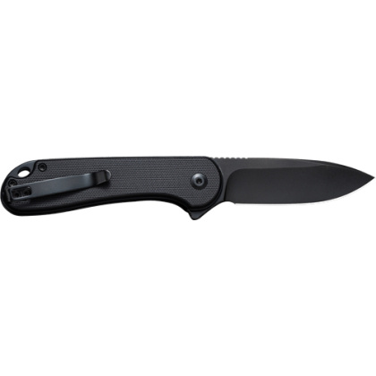 CIVIVI KNIFE ELEMENTUM II 2.96 " G-10/BLK STONEWASH CLAM PACK