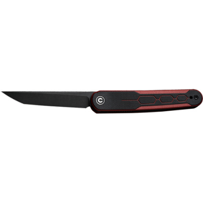 CIVIVI KNIFE KWAIQ 2.97" BURGANDY-BLACK/BLACK STONEWASH
