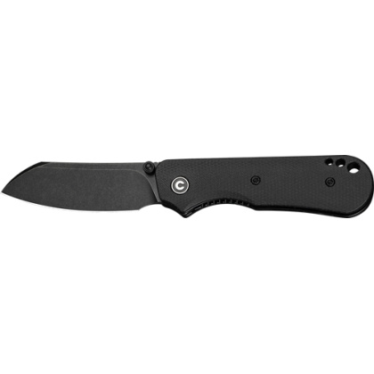 CIVIVI KNIFE CRABBY 2.7" BLACK CANVAS MICARTA BLACK STONEWSH!