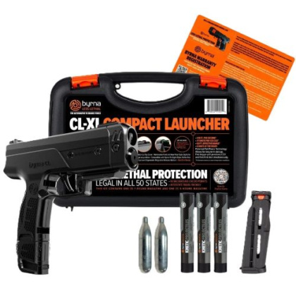 BYRNA CL-XL UNIVERSAL KIT BLACK 7RD 12G BOOST 15 PROJ