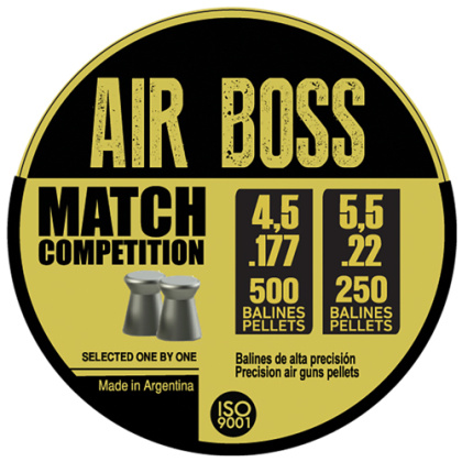 HATSAN APOLO 177 AIR BOSS MATCH AIR PISTOL 7GR 500 PACK