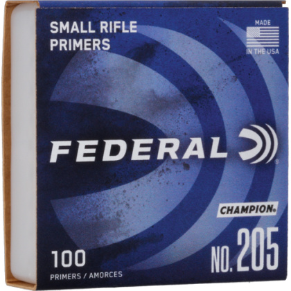 FEDERAL PRIMERS SMALL RIFLE 5000 PACK CASE