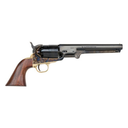 TRADITIONS BP REVOLVER 1851 NAVY 7.5" COLOR CASE/WALNUT