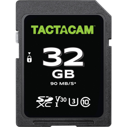 TACTACAM REVEAL FULL SIZE 32GB SD CARD CLASS 10