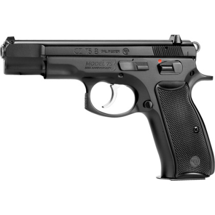 CZ 75-B 50TH ANNIVERSARY 9MM FS 10RD BLACK POLYCOTE
